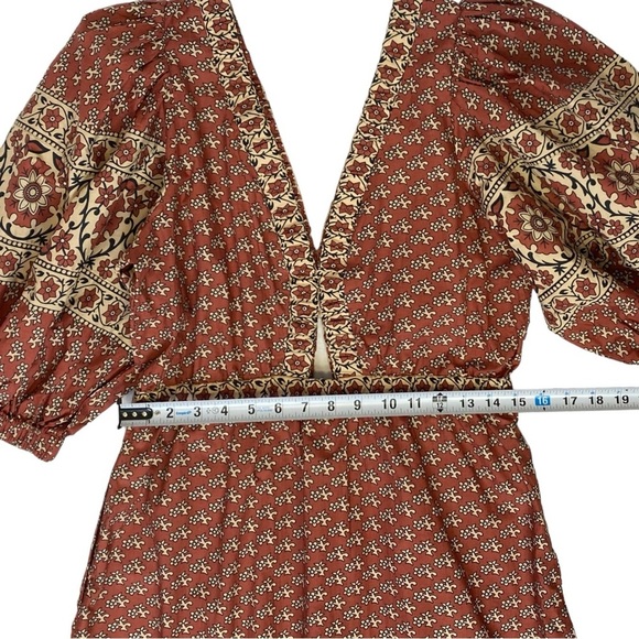 Sea New York Fernanda Tile Print Cotton Dress - Picture 11 of 12